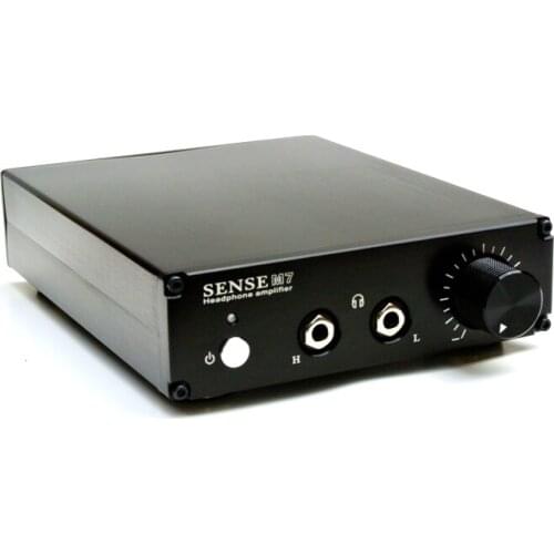 SENSE M7 headphone amplifier, output power: 1000mW, frequency response: 0-50KHz, ultra-low noise, input sensitivity: 2V