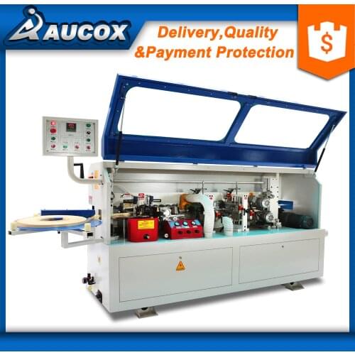 WF-60E Semi-automatic edge banding machine with gluing,trimming,buffing and scrapping functions