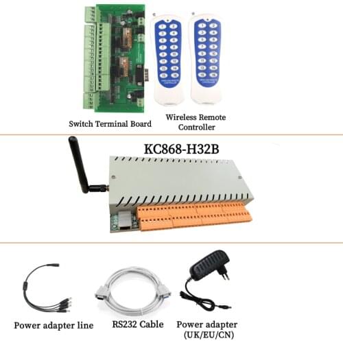 32 Channel Ethernet Wifi Relay Smart Controller Home Automation DIY Voice Switch Terminal Board App For WAN And LAN NoInternet