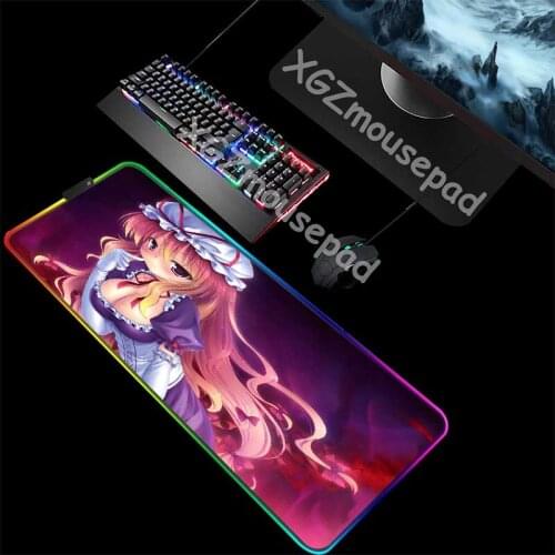 XGZ animation mouse pad RGB Mouse Pad Black lock sexy kitchen womens custom computer fashion table mat anti slip mouse pad