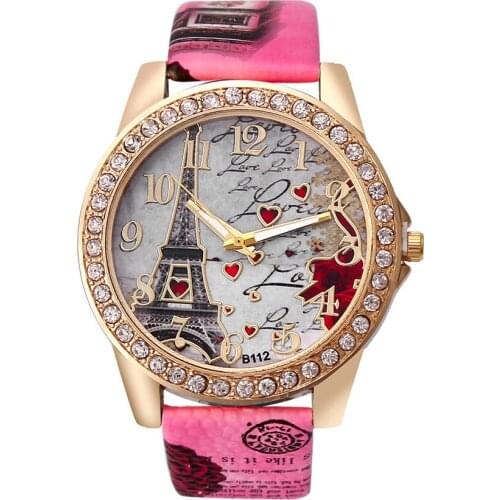 OTOKY Women rhinestone watches Luxury Crystal Tower Watch Women Ladies Dress Quartz Wristwatches A30