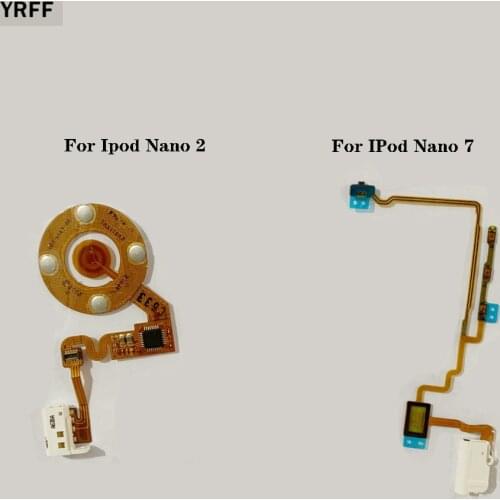 For iPod Nano 7 7nd Gen Click Wheel Flex Cable Flex Ribbon Cable For iPod Nano 2nd Nano 2 2GB 4GB 8GB