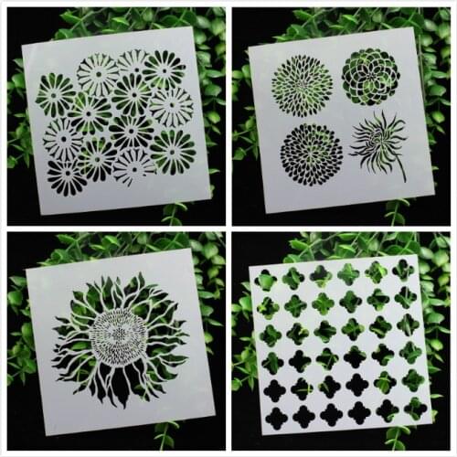 1 Sheet Layering Stencils for DIY Scrapbooking/photo album Decorative Embossing DIY Paper Cards Crafts