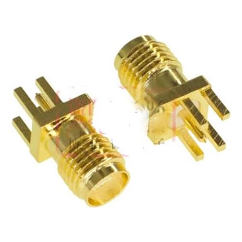 1PCS SMA offset pin 1.6MM pitch SMA-KHD outer screw inner hole SMA-KE inner hole radio frequency seat antenna seat