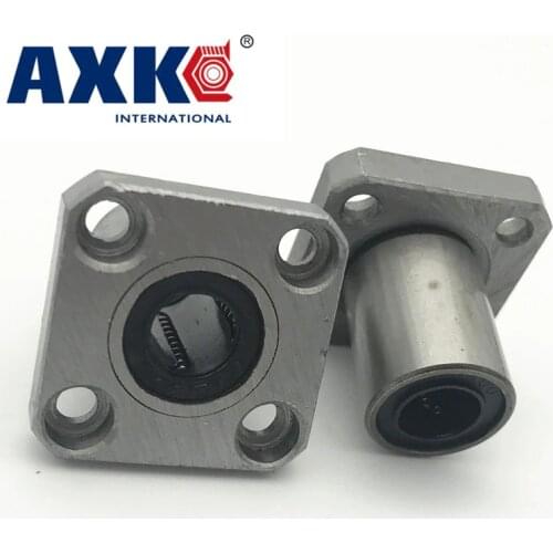 2021 Hot Sale Rolamentos 4pcs Lmk16uu Lmk16 16mm Round Flange Linear Ball Bearing Bushing For Shaft Guide Rail Rod Cnc Parts