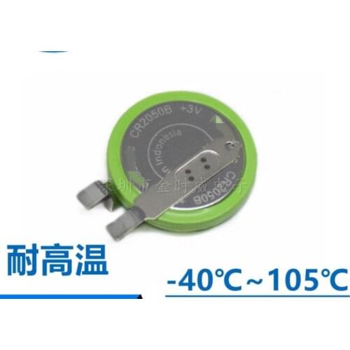 5PCS CR2050B CR2050 3V High-Temperature Li-ion mManganese Dioxide Car Tire Pressure Monitoring Button Battery