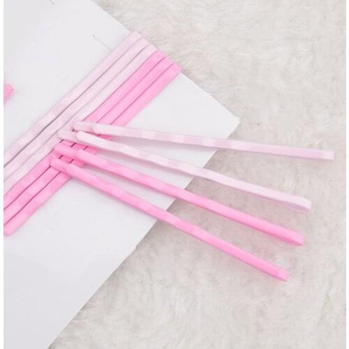 50pcs Hairpin Girl Candy Color Cartoon Wave Barrette Spiral Side Clip Bobby Pin Hair Pin Hair Care Styling Tools Beauty Tools