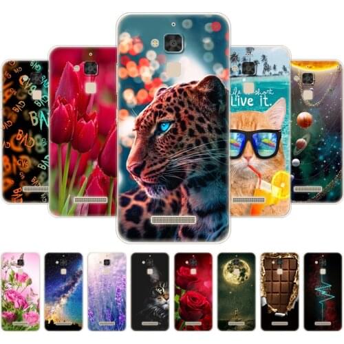 For ASUS Zenfone 3 MAX ZC520TL Case 5.2" Back Cover FOR Zenfone 3 MAX ZC520TL Phone Case Bumper Soft TPU Silicon Protective Bags