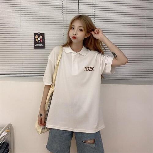 Female Korean Harajuku Cute Cartoon Print Loose Tshirt Womens T-shirts Tops Japanese Kawaii Ladies Ulzzang Clothes For Women