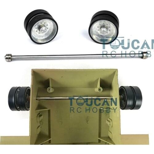 Heng Long 1/16 USA M1A2 Abrams RC Tank 3918 Metal Idlers Bar Set TH00554-SMT4