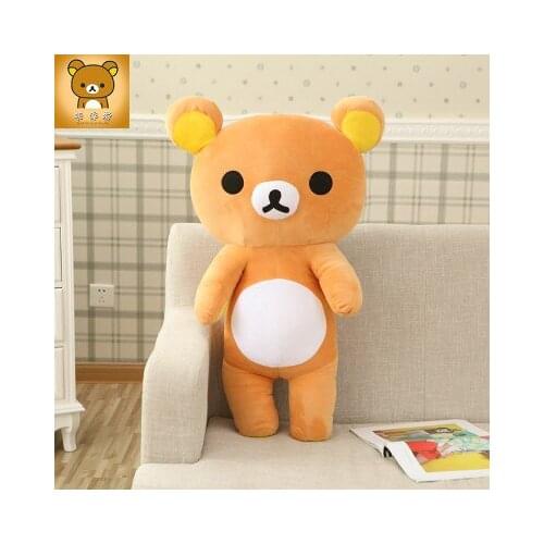 Cartoon teddy bear plush toy large 110 cm soft hug toy bear throw pillow ,Christmas gift x215