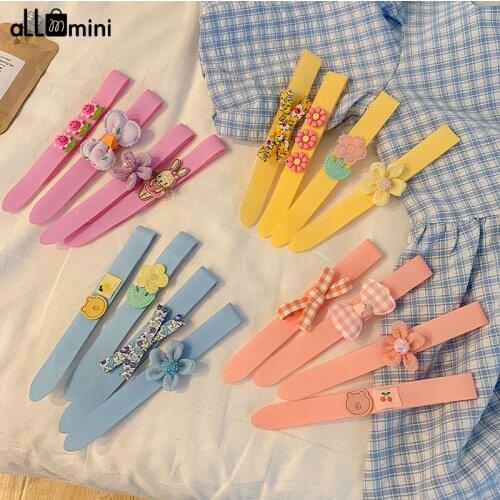 4PCS/Set Lady Hairband Headband Turban for Women Solid Color Wide Plastic Hair Hoop Bezel Girls Hair Bands Accessories 2021 New