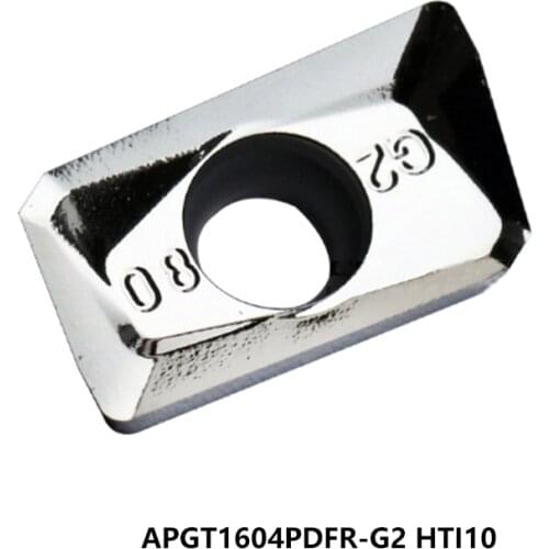 Original MITSUBISHI APGT1604PDFR-G2 HTI10 APGT 1604 APGT1604 PDFR Carbide Inserts 10pcs CNC Tool Milling Lathe Cutter Tools