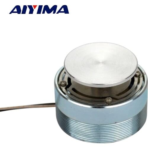 AIYIMA 1pc Full Range Speaker 20W 4/8ohm 44mm Audio Vibration Treble Horn HiFi Tweeter Unit Resonance Speaker Stereo Loudspeaker
