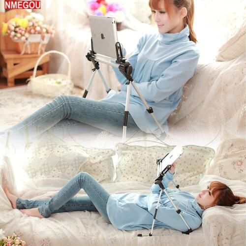 Adjustable Flexible Lazy Bed Tablet Holder Support for IPad Mini 4 Air Xiaomi Mipad 2 Telescopic Floor Desk Desktop Tablet Stand