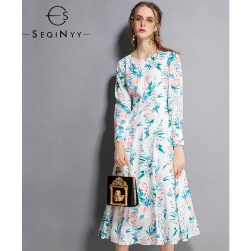 Floral Summer Dresses SEQINYY China