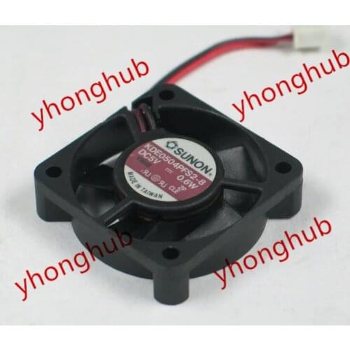 SUNON KDE0504PFS2-8 DC 5V 0.6W 40x40x10mm Server Cooling Fan
