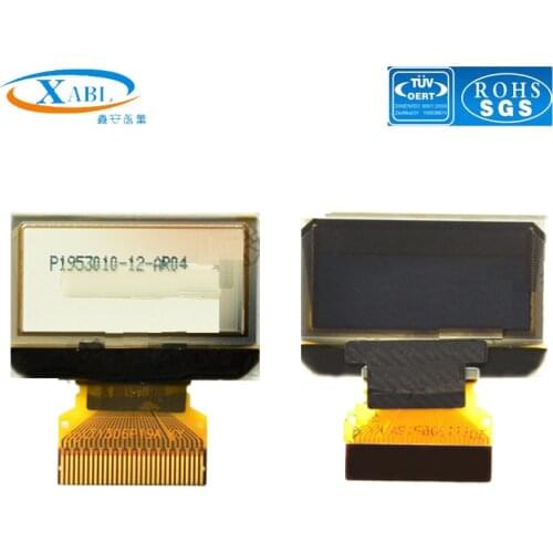 XABL 0.96 Inch OLED Module Resolution 128*64P OLED Display Module 8-bit SPI IIC ssd1306 Driver 30pin
