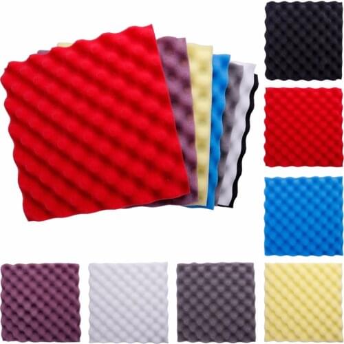 1Pc 30*30*3cm Soundproofing Foam Acoustic Foam Sound Treatment Studio Room Absorption Wedge Tiles Foam #280898