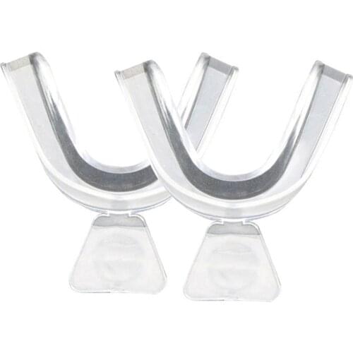 2 Pcs/Set Dental Mouthguard Thermoforming Care Oral Hygiene Bleaching Tooth Whitener Mouth Guard Teeth Whitening Trays NIN668