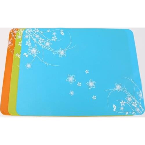 40x30 silicone placemat printing childrens table mat coaster slip insulation pad laptop pad High temperature and easy to clean
