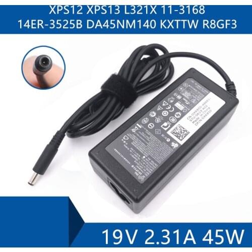 Laptop AC Adapter DC Charger Connector Port Cable For Dell XPS12 XPS13 L321X 11-3168 14ER-3525B DA45NM140 KXTTW R8GF3