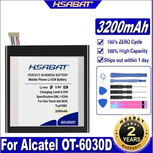 Battery for Alcatel One Touch Idol 6030 OT-6030D TLp018B2 OT-6030X 6030A 6030D 6030X Snap OT 7025 7025D S820 P600 P606T P606