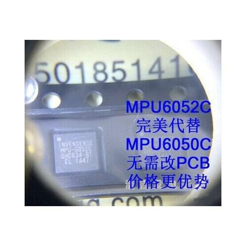 Free Shipping! 100% New Original MPU-6052C MPU6052C QFN-24 6 axis accelerometer gyroscope sensor 10pcs/1lot