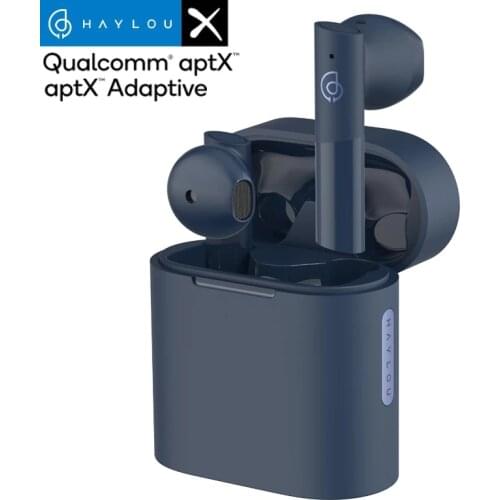 Haylou MoriPods Qualcomm QCC3040 Wireless Bluetooth Earphone AptX Adaptive AAC 4 Dual Mic Noise Reduction TWS Headphones Headset