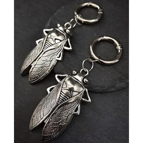 Cicada Hoop Hangers|Unisex Jewelry,Punk Jewelry, Punk Hangers