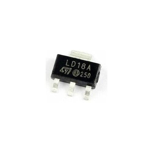 LD1117AS18TR silk-screen LD18A LCD logic board power supply voltage regulator play