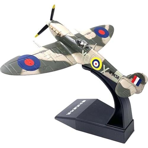 1:72 Scale Fighter Model - Airplane Model for Home Bar Coffee Hall Decorative Ornaments
