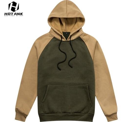 New Mens Hoodies Casual Hooded Sweatshirts Basic 2021 Autumn Patchwork Harajuku Pullover Long-Sleeve Hoodie Fashion Streetwear