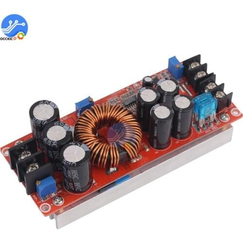1200W 20A DC Converter Boost Charger Module Power Step-up 8-60V to 12-83V 24V 48V 12V Voltage Regulator Charging