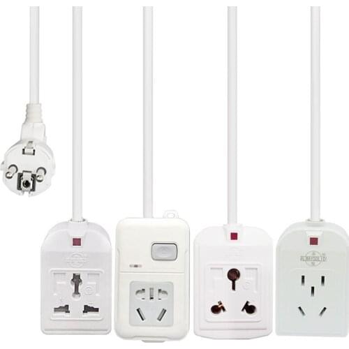 Power Strip Socket EU Plug to Universal Outlet AU CN 10A 16A Socket Adapter Electrical Appliance Plug Extension Adapter Socket