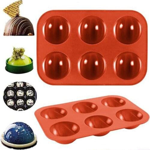Halloween Silicone Molds Soft Pumpkin Shaped Ice Cream Tray Mold Chocolate Cake Baking Pan for DIY Dessert Soap Candle EF