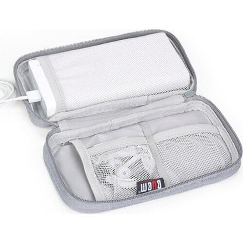 BUBM Digital Charger Storage Bag USB Data Cable Organizer Earphone Wire Bag Power Bank Travel Kit Case Pouch Electronics Accesso