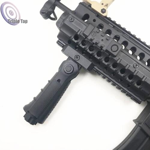 Tactical Foregrip Angles Hand Grip for M4A1 AR15 Gel Ball Game Water Foldable Front Grip for Toy Guns Accessories Hunting Game