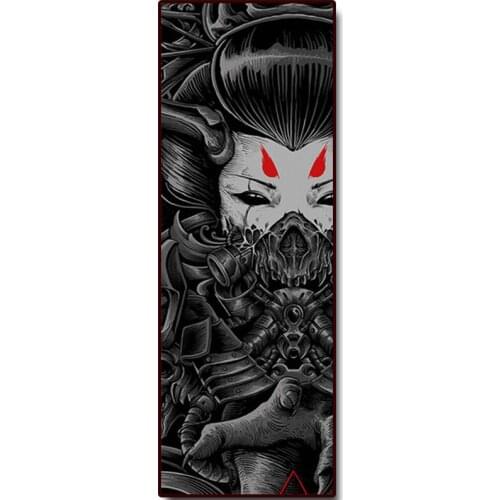 Japanese Abstract Poster Canvas Paintings Black Death Industrial Print Scroll Diamond Painting full DIY Diamond embroidery