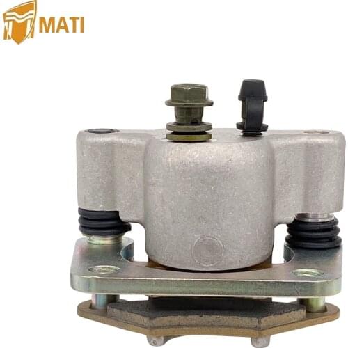 For ATV Polaris ACE 500 570 RZR 570 RZR S 570 2012-2020 Rear Left Brake Caliper Assembly with Pads Replacement 1911715