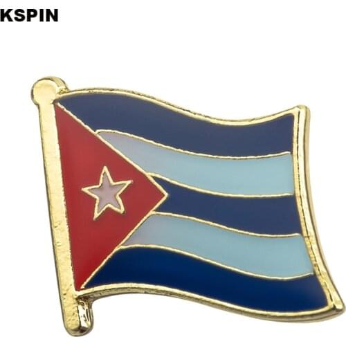 Cuba flag pin lapel pin badge Brooch Icons 1PC KS-0070