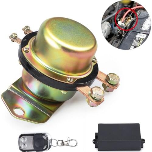 12v Cut Off Switch Power Electromagnetic Disconnect Vehicle Wireless Remote Control Car Battery Master Switches