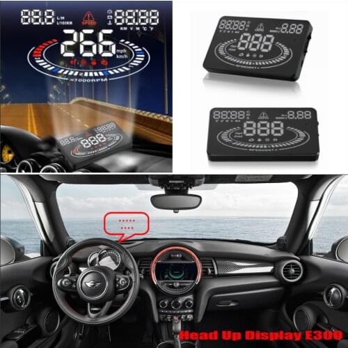 Car Information Projector Screen For Mini cooper R50 R52 R53 - Safe Driving Refkecting Windshield HUD Head Up Display