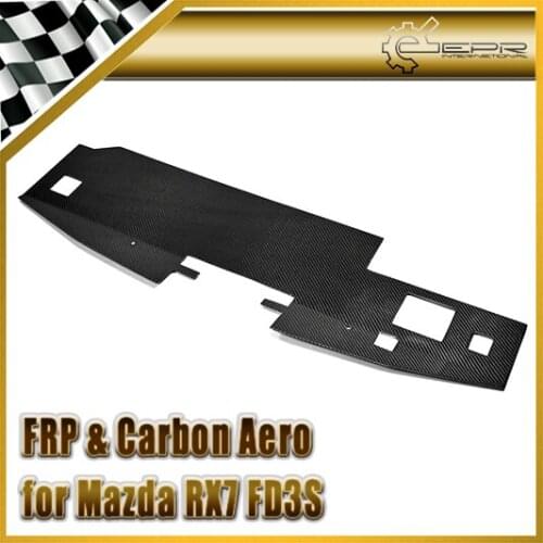 Car-styling For Mazda RX7 FD3S Carbon Fiber Cooling Panel Glossy Fibre Engine Accessories