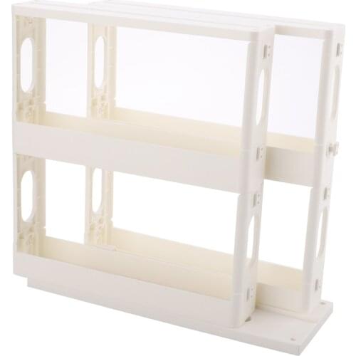 Storage Rack Cabinet Rotary Spice Kitchen Folding European Style Rock