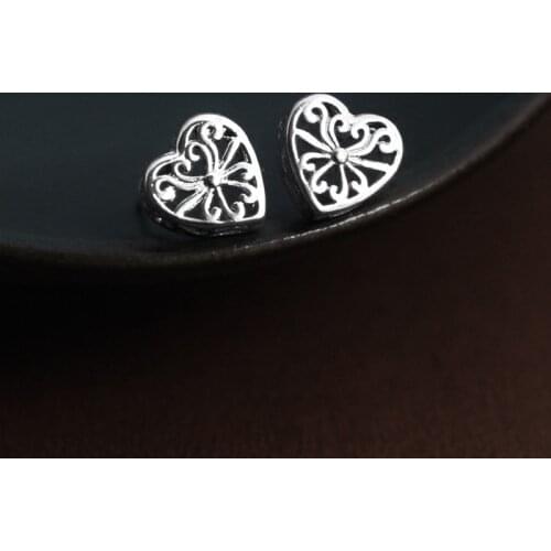 Fashion Luxury Love Heart Earring for Women Bridal Wedding Jewelry Girl Gift Brincos New Hot