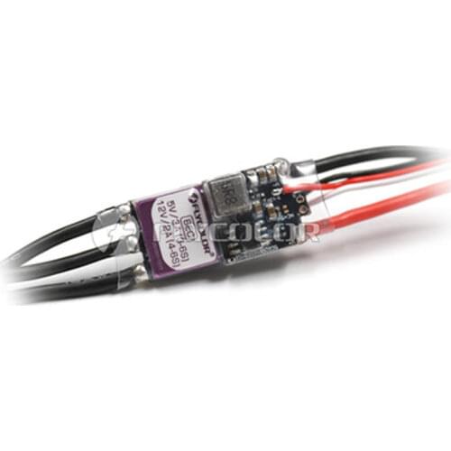 1PCS FLYCOLOR FRANCY 20A/30A/40A/50A ESC Module Brushless Electronic Speed Controller 3S-6S RAG LED for Fixed Wing RC Drone Toys
