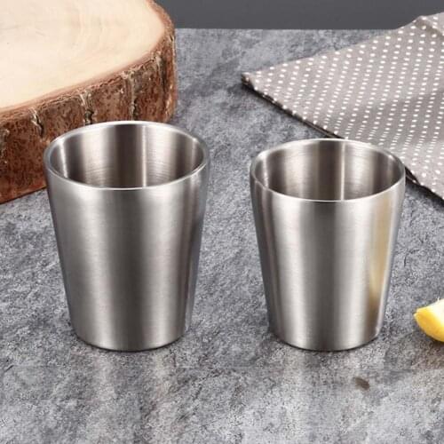 Portable Practical Juice Unbreakable Tumbler Mugs Simple Coffee Cup Rust-less for Beverage