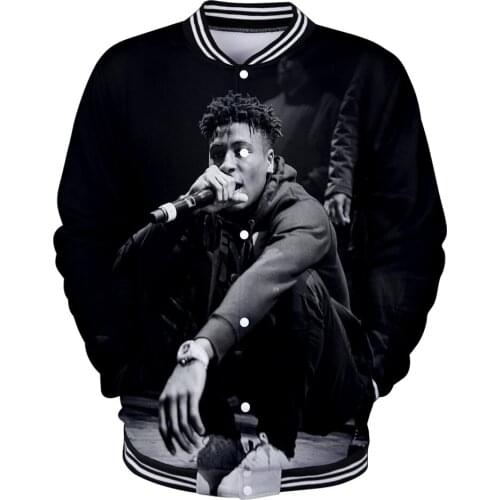 Leisure HIP HOP Blueface Baseball uniform Women spring Casual Harajuku Blueface Baseball Jackets Ninja clothes plus size for men