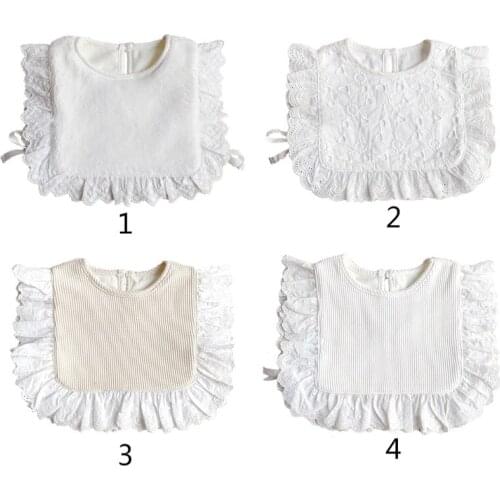 Baby Infants Feeding Bibs Soft Cotton Saliva Towel Toddler Newborn Drool Burp Cloth Shower Gifts